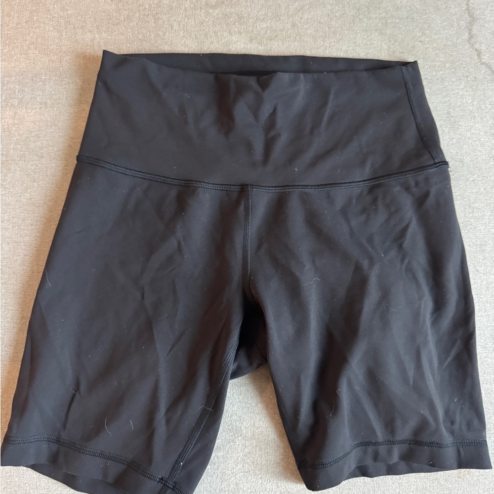 lululemon athletica Wunder Under Black Bike Shorts